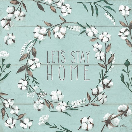 Framed Blessed VII Mint Print