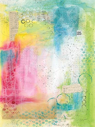 Framed Collage 25 Print