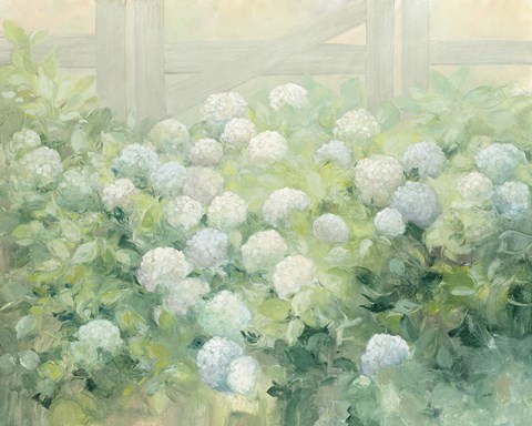 Framed Hydrangea Lane Print
