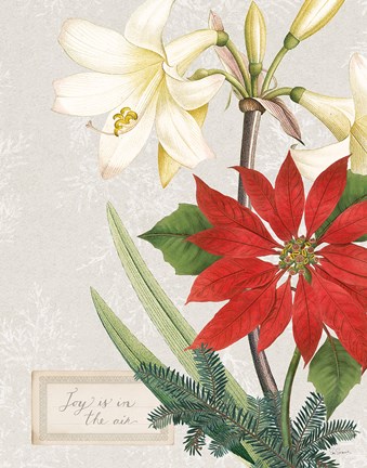 Framed Joyful Tidings II Print