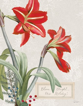 Framed Joyful Tidings I Print