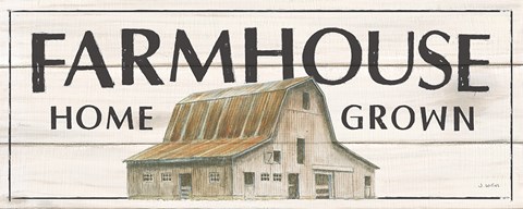 Framed Country Cow I Print