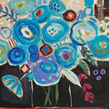 Framed Picasso Vibe Print