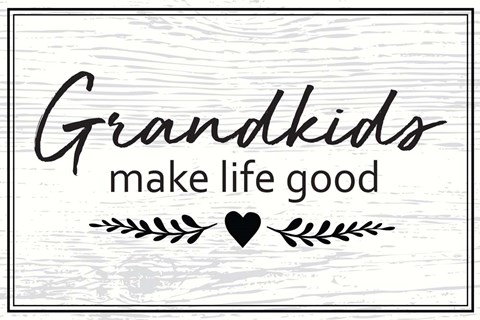 Framed Grandkids Print
