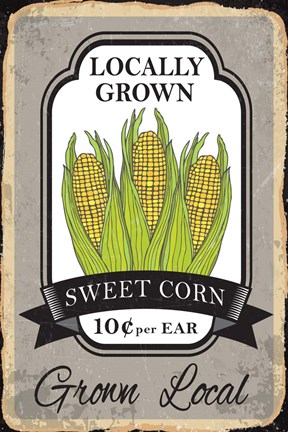 Framed Sweet Corn Print