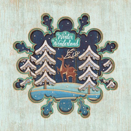 Framed Winter Wonderland Print