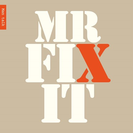 Framed Mr. Fix It Print