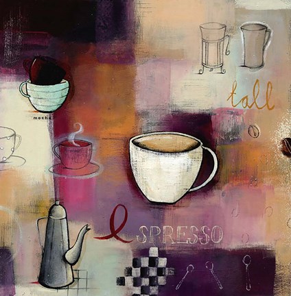 Framed Espresso Print