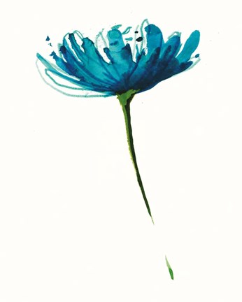 Framed Hello Flower Print