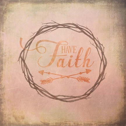 Framed Faith Print
