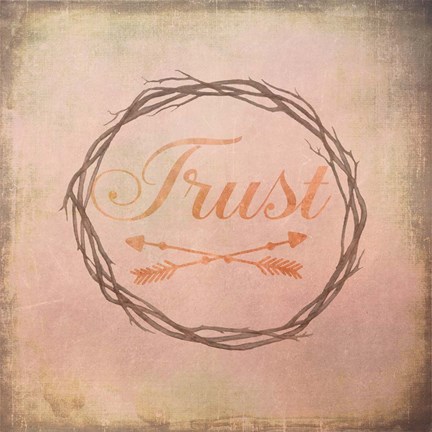 Framed Trust Print