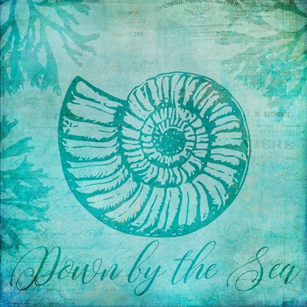 Framed Nautical I Print