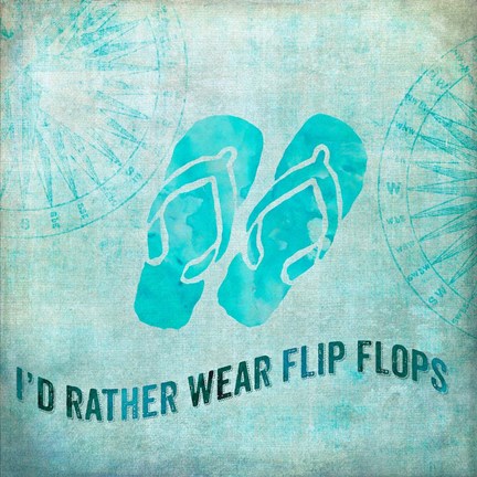 Framed Nautical IV Print