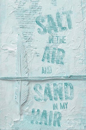 Framed Salt in the Air Print
