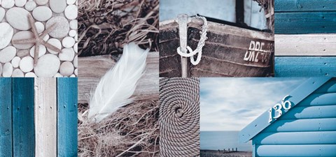 Framed Seaside II Print