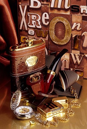 Framed Vintage V Print