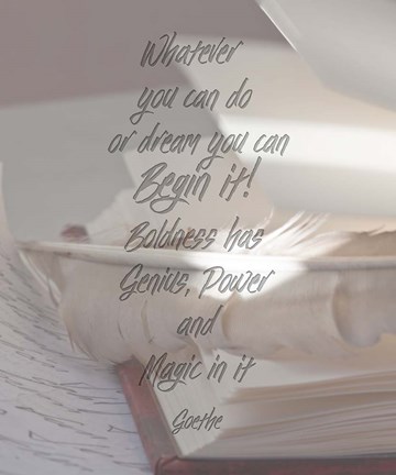 Framed Whatever You Can Do Print