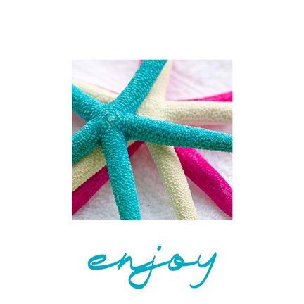 Framed Wellness Enjoy Print