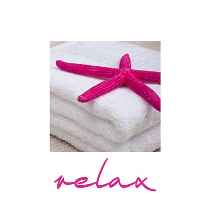 Framed Wellness Relax Print