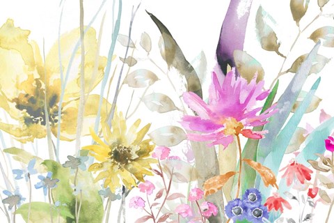 Framed Floral III Print