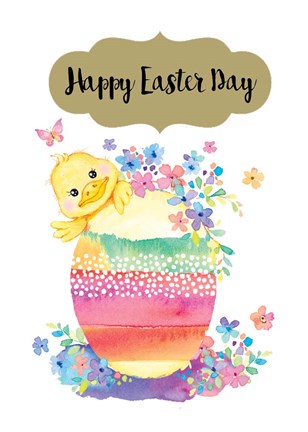 Framed Happy Easter Print