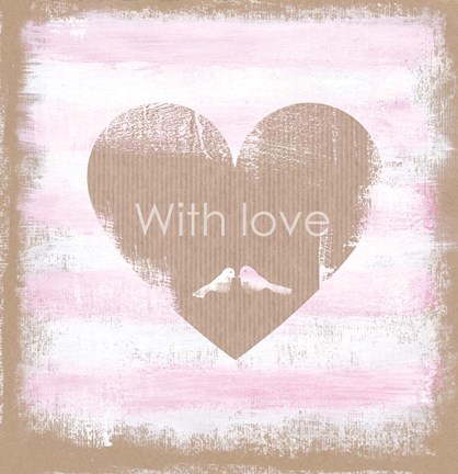 Framed Love Print