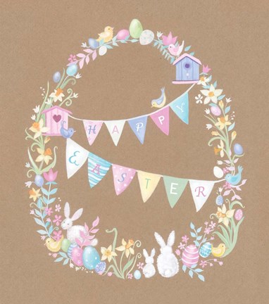 Framed Happy Easter Print
