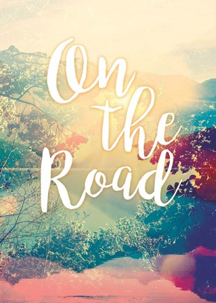 Framed On the Road Print