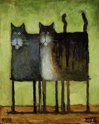 Framed Double Trouble II Print