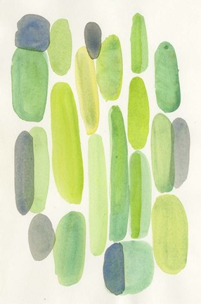 Framed Piedras Turquesas Print