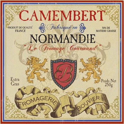 Framed Cheese II Print