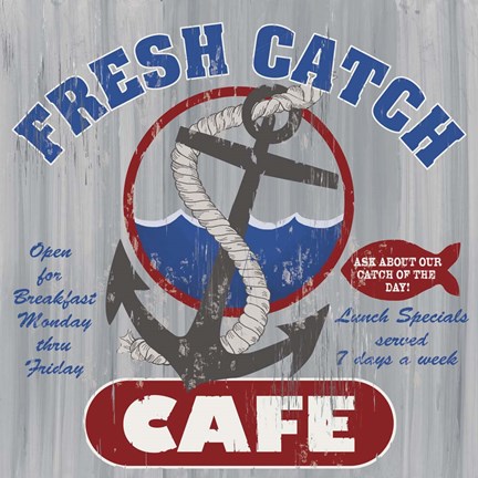 Framed Fresh Catch Print