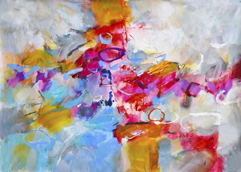 Framed Abstract 5 Print