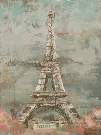 Framed La Tour Eiffel Print