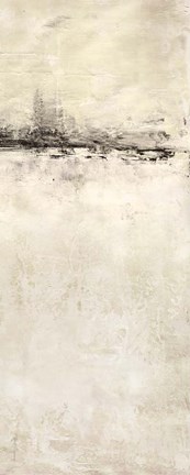 Framed Reflection in Ebony Panel II Print