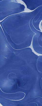 Framed Blue Marble Panel Trio II Print