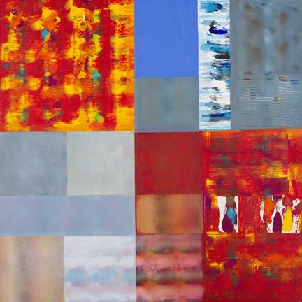 Framed Colors of the Storm Print