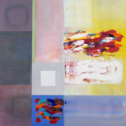 Framed Storm on the Plaza Print