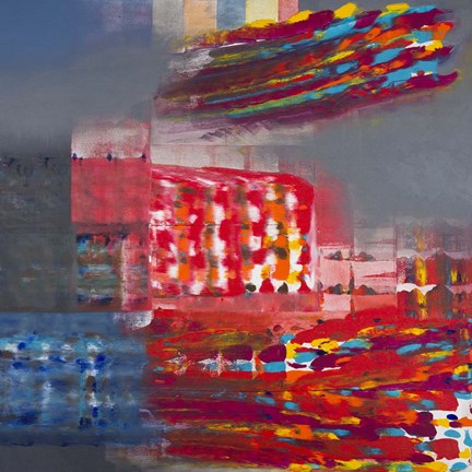 Framed Color Storm Print