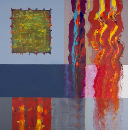 Framed Color Storm Route II Print