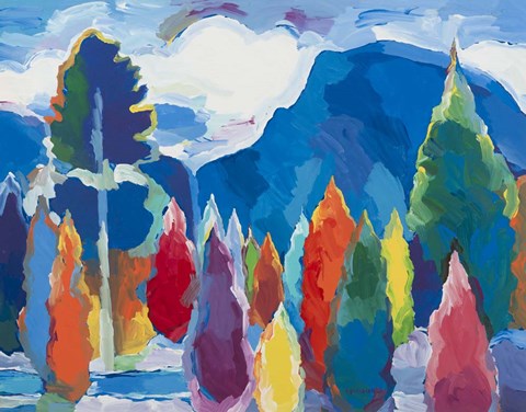 Framed Reach for the Sky #3 Print