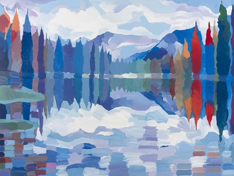 Framed Sierra Serenity Print