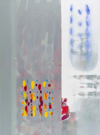 Framed Subtle Color Storm Print