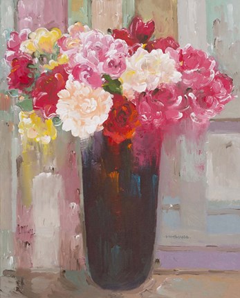 Framed Love in Bloom Print