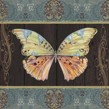Framed Butterfly Tapestry Print