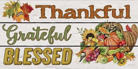 Framed Thanksgiving-I Print
