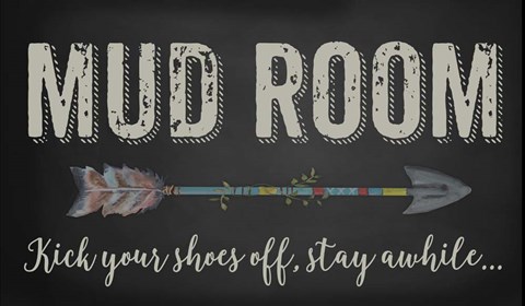 Framed Mud Room-B Print