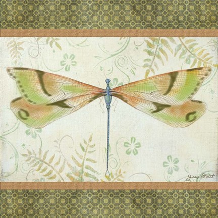 Framed Lebellule-D Print