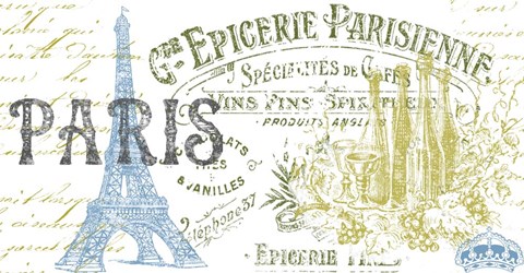 Framed Parisienne C Print