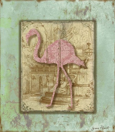 Framed Bird Silhouette 3 Print